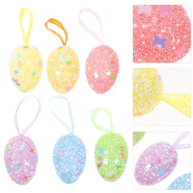 Espuma Huevo Decoración Para Colgar Niño Pequeño Malta Huevos Joyería Árbol