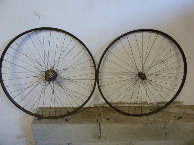 Ancien vélo étriers frein Bowden course 1930/1940 altes
