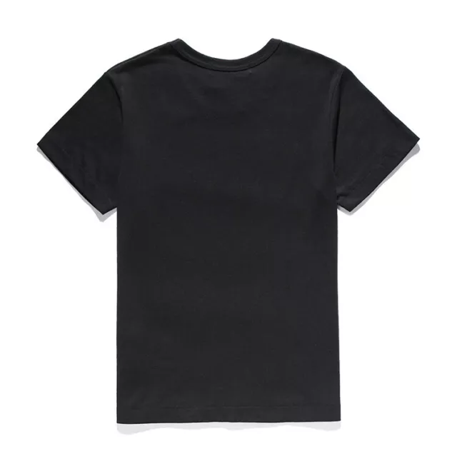 Streetwear Comme Tee des Garcons Play Red Heart T-shirt Black 2