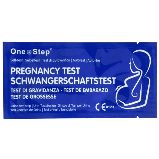 50 bandelettes de test de grossesse ULTRA PRÉCOCE 10 mUI HCG kits de test d'urine en une étape 2