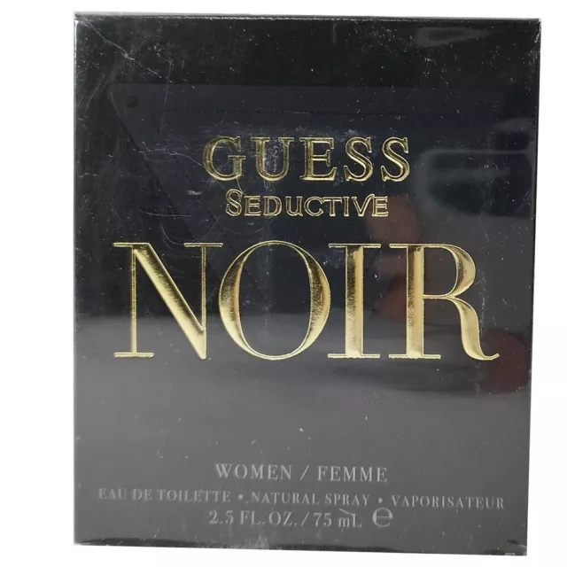 GUESS Seductive Noir Femmes Eau de Toilette 50 ML 75 ML Parfum pour Femme 1329