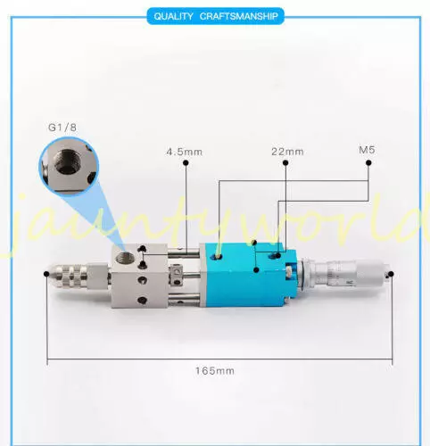 New Top Needle Dispensing Valve Precision Glue Pneumatic Dispenser Micrometer