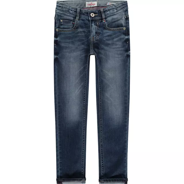 ♥ VINGINO ♥ Jungen Skinny fit Jeans Hose ANZIO BLUE mid blue wash Gr.128-176 ♥