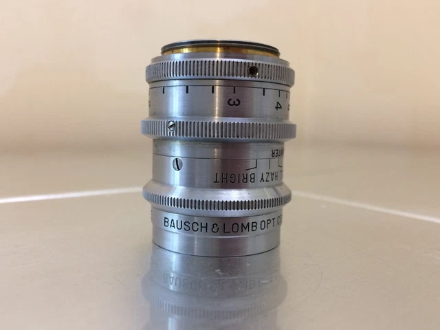 BAUSCH & LOMB Animar Balcote 26mm f/1.9 C-mount lens, EXC BAUSCH & LOMB Animar Balcote 26mm f/1.9 C-mount lens, EXC