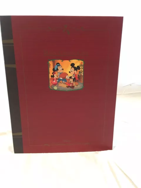 Disney MICKEYS CHRISTMAS CAROL Storybook Christmas Ornament  Set 5 Pieces
