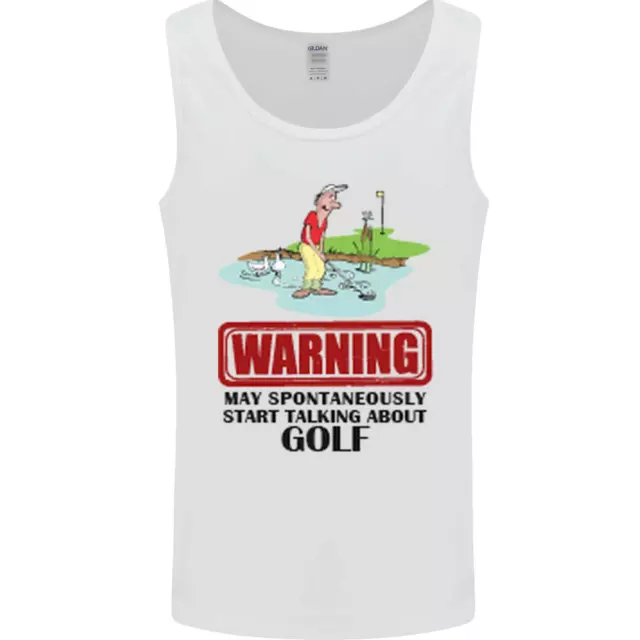 Gilet da uomo May Start Talking About Golf divertente golf