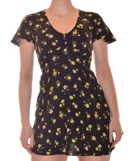 Robe Noire Classique Céline Manches Courtes - Taille 42 - Neuve Avec étiquettes
