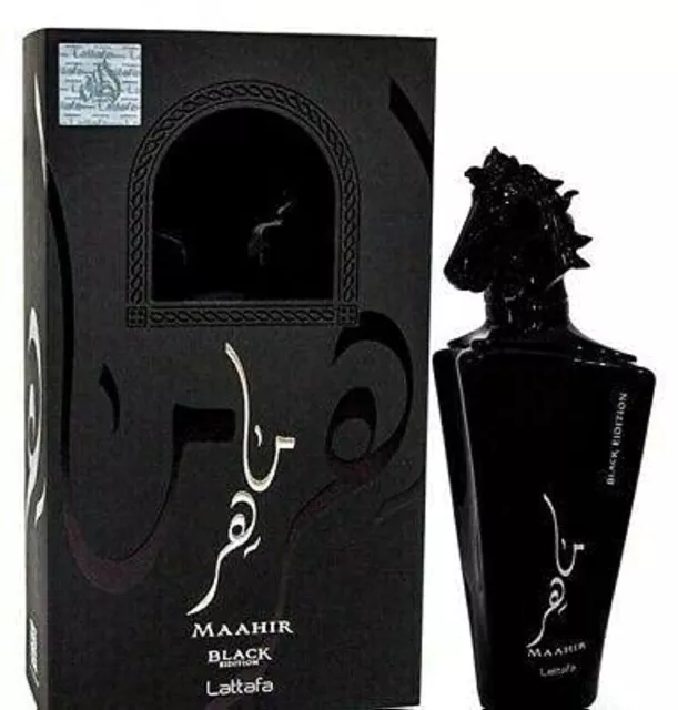 Lattafa Maahir Black Edition Eau De Perfume For Unisex 100ml