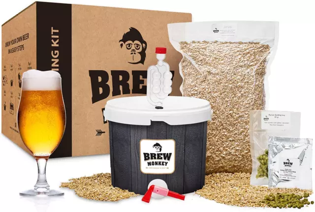 Kit De Brassage Bière Blonde Kit Base De 5L 6,4% Alc Kit Fabrication Bière