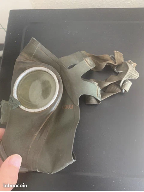 Masque à Gaz Allemand WW2 - Original D'occasion (Seconde Guerre Mondiale)