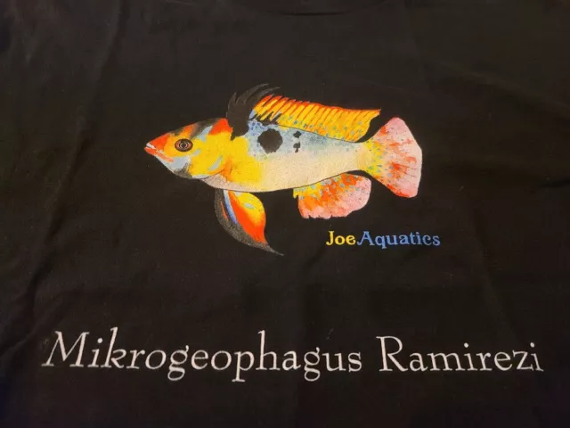 Mikrogeophagus Ramirezi German Blue Ram Cichlid Tropical Fish Aquarium T-Shirt