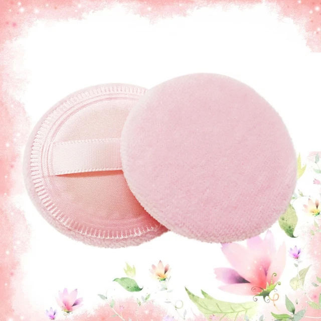 8 piezas Polvo Para Polvo Corporal Esponjas Cosméticas Bucle