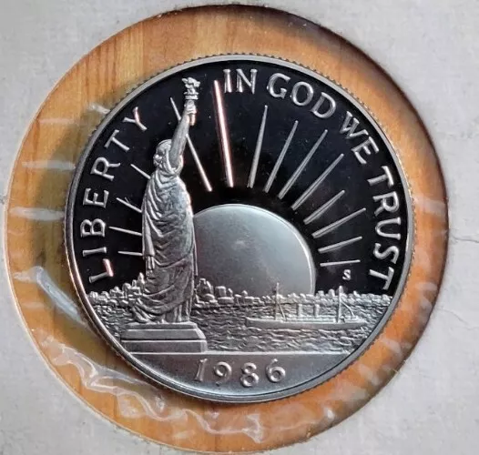 1986-S Statue of Liberty Commemorative Proof Half Dollar