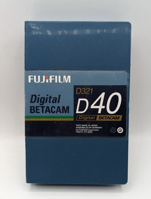Nastro digitale betacam Fujifilm D40 D321 Nuovo