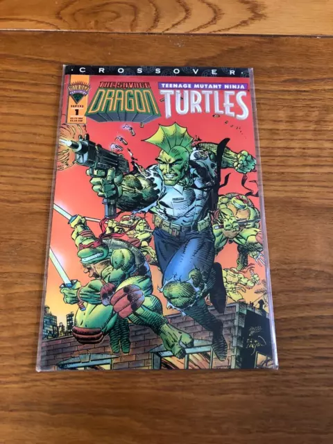 Savage Dragon Teenage Mutant Ninja Turtles Crossover 1.  Nm Zustand. Mirage. 1993