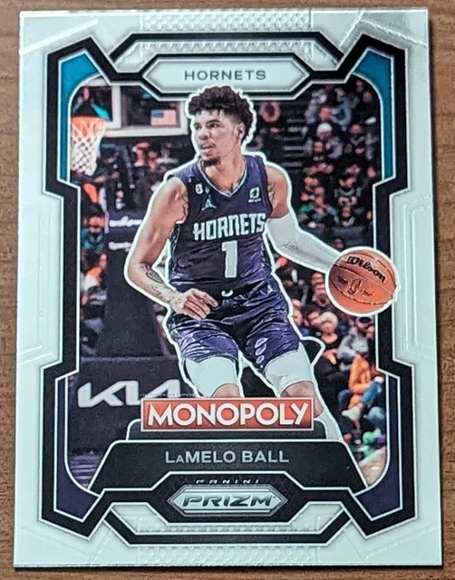 LAMELO BALL 202324 Panini Monopoly Prizm Base 13 Charlotte