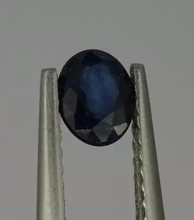 **Natural 0.55ct Loose Dark Blue Sapphire Oval Cut Gemstone,5mm x 4mm**