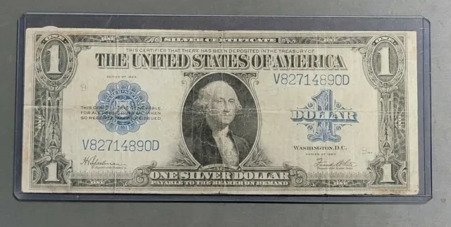 1923 $1 One Dollar Silver Certificate Large Note (#2146)