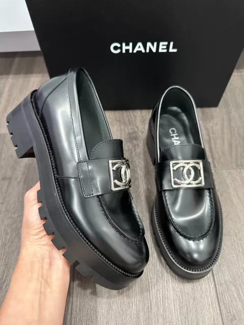 Chanel Loafers 38 FOR SALE! - PicClick