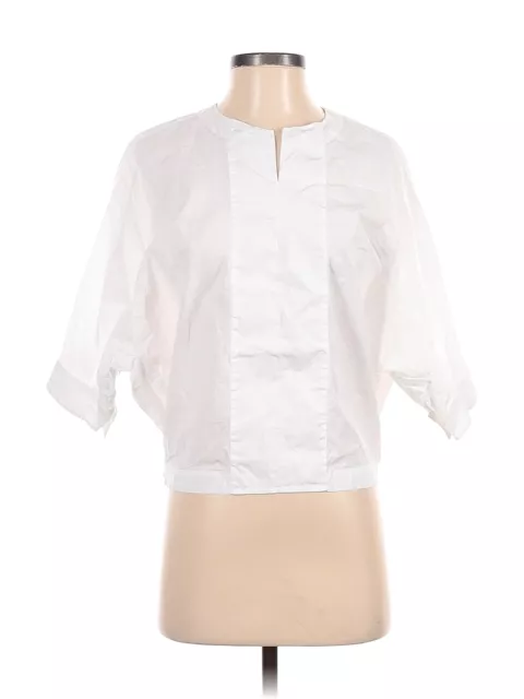 3.1 Phillip Lim Women White Short Sleeve Blouse 0