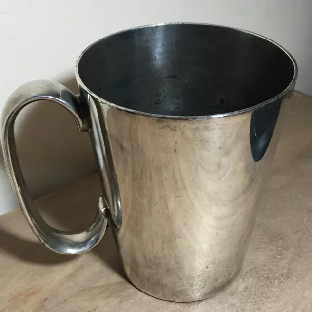 Vintage EPNS UNITY A1 Silver Plate Tankard Mug Cup Large heavy England H629 2