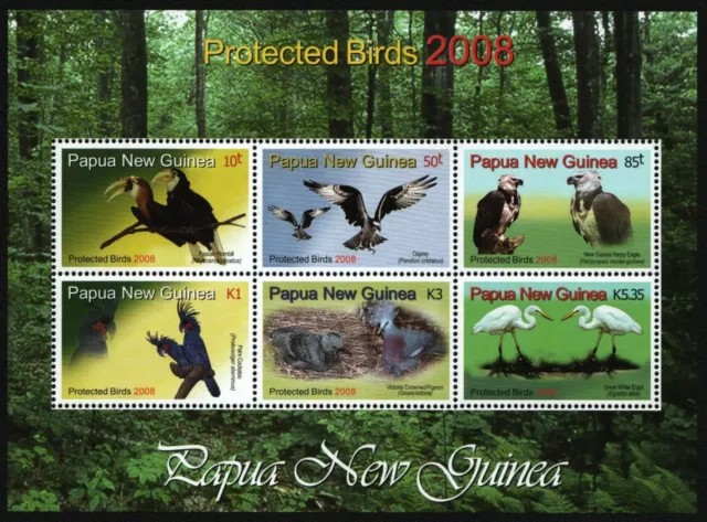 Papua-Neuguinea 2008 - Mi-Nr. Block 52 ** - MNH - Vögel / Birds