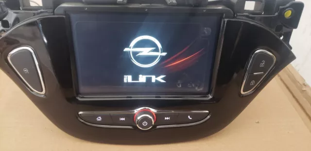 42554704 AUTORADIO DISPLAY FRONTALINO OPEL CORSA E 2014 Al 2019