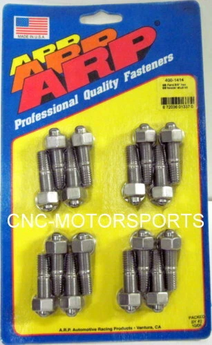 Arp Header Stud Kit 400-1414 Ford 3/8 Stud 3/8 Size 1.670 Uhl Qty 16
