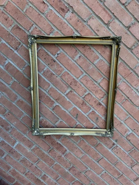 Vintage Rococo / Baroque Gold Gilt, Ornate Picture Frame