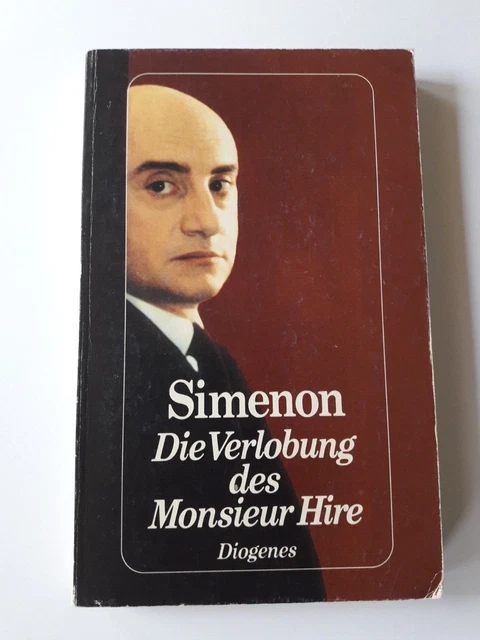 Die Verlobung des Monsieur Hire, Georges Simenon, Diogenes TB, detebe 20681