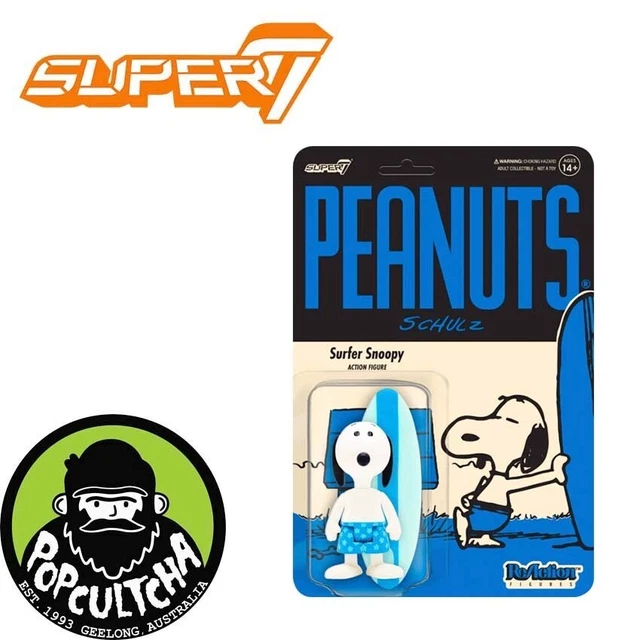 Figurine Peanuts ReAction - Snoopy Joueur De Baseball - 3,75 Pouces - Neuve Sous Blister