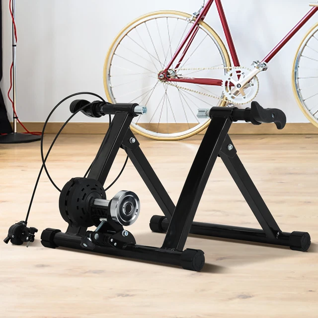 Indoor Bike Training Stand Magnetic Bike Trainer With 5 Levels Of Resistance New