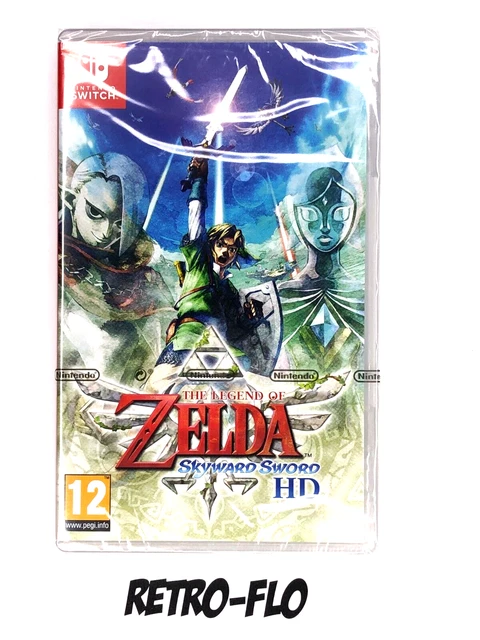 The Legend Of Zelda Skyward Sword – Nintendo Wii – Neuf Sous Blister – VF – Édition 25 Ans