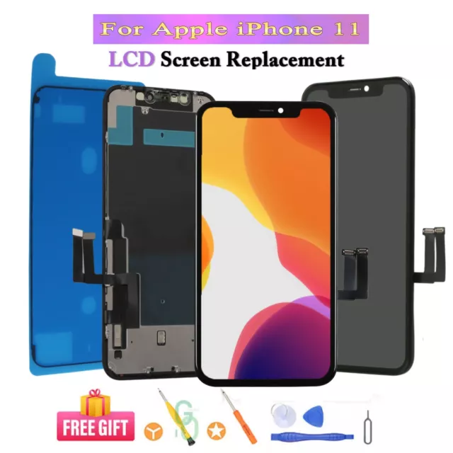 For Apple iPhone 11 LCD Display Screen Replacement 3D Touch & Digitizer Assembly