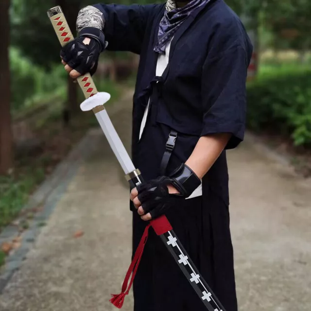 102cm Cosplay One piece zoro new sword enma sword weapon Katana Samurai  Purple Wooden wood Sword model Anime show Costume party