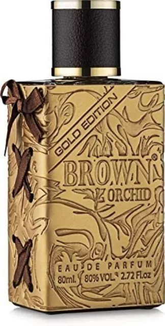 Brown Orchid Gold Edition 80ml Eau De Parfum Perfume Spray By Fragrance Unisex 2