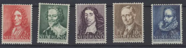 Netherlands stamps 1947 Cultural & Social Relief Funds MH SG 656 - 660