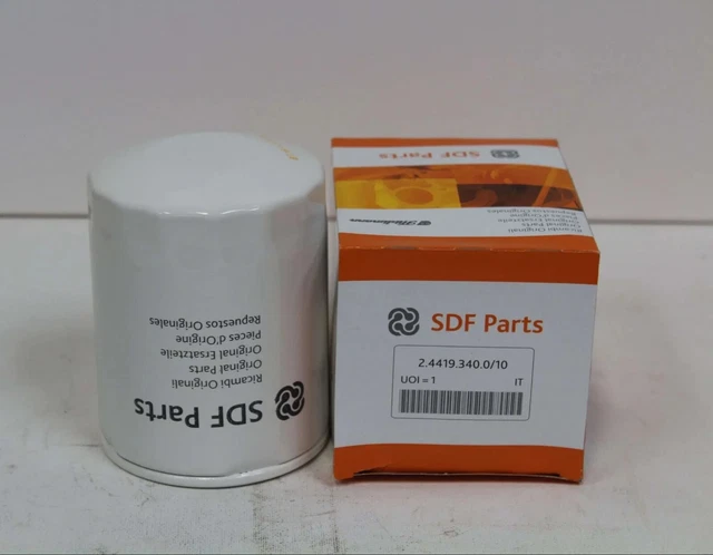 Filtro olio motore trattore originale same lamborghini sdf 2.4419.340.0 Filtro olio motore trattore originale same lamborghini sdf 2.4419.340.0