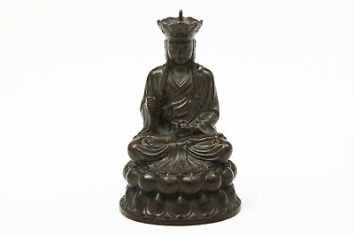 Buddha Bronze Antique Statue God Figure East Asia Buddhism Art