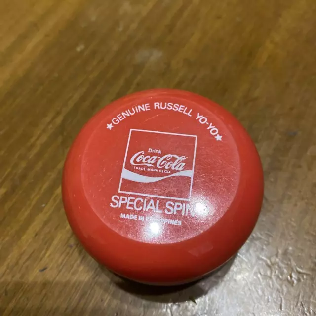 Coca Cola Russell Yoyo 1980 Moscow Olympics memorabilia SPECIAL SPIN