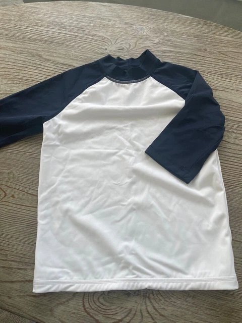 Janie and Jack, size 6, swim shirt rash guard boys