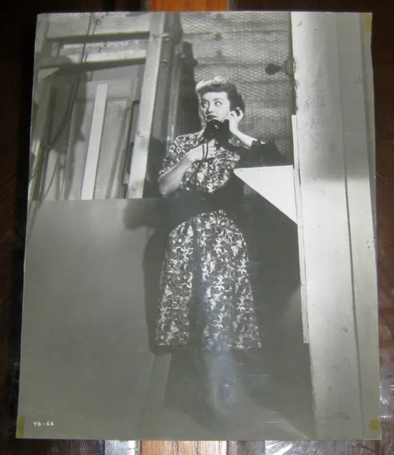 Original 8 X 10 Photo of Bette Davis in a scene from THE STAR  (1952)!!