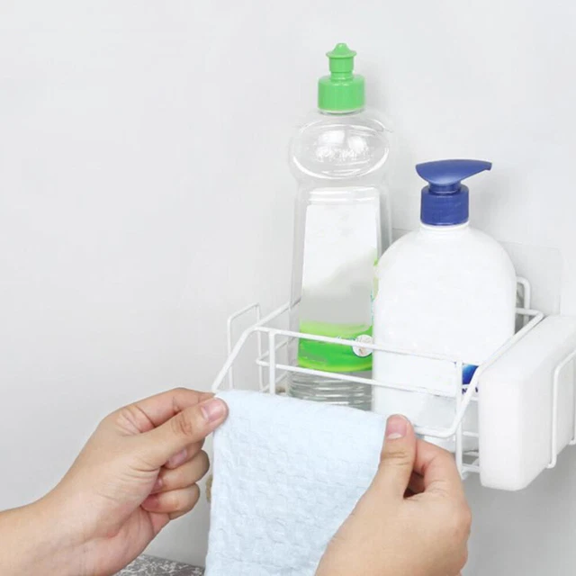 Youery Cestello Appeso per scolapiatti in Spugna da 2 Pezzi,Ripiano per Appendere al lavandino per rifinire e drenare Spugne da Cucina Lavapavimenti Spazzole per Sapone Accessori per lavastoviglie