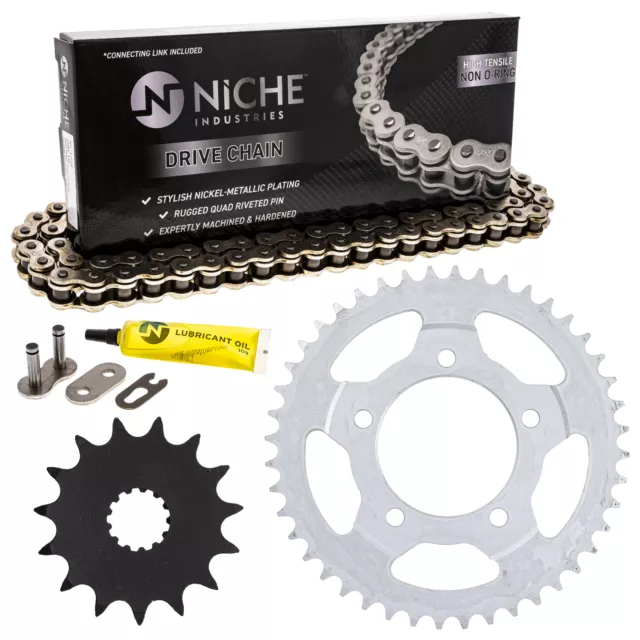 Sprocket Chain Set for Suzuki SV650S 15/44 Tooth 525 Rear Front Combo Kit