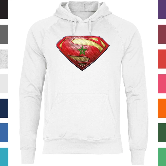 Marokko Al-Maghrib Hoodie [Rood] Maat S