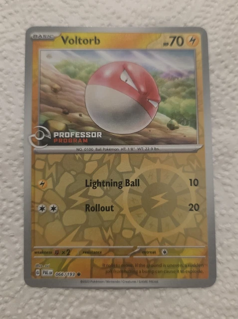 ポケカ 海外Professor program Voltorb PSA9 Voltorb 100/165