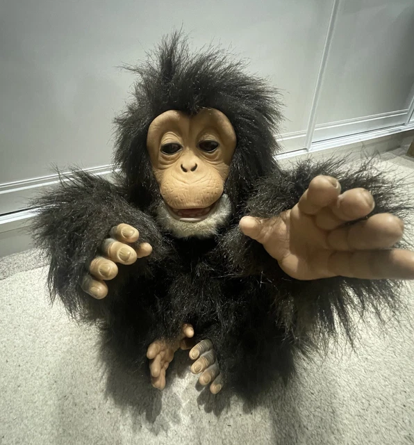 Hasbro Furreal Friends Interactive Cuddle Chimp,2005, See Description