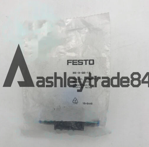 1PC New FESTO HE-3-QS-10 153477 globe valve
