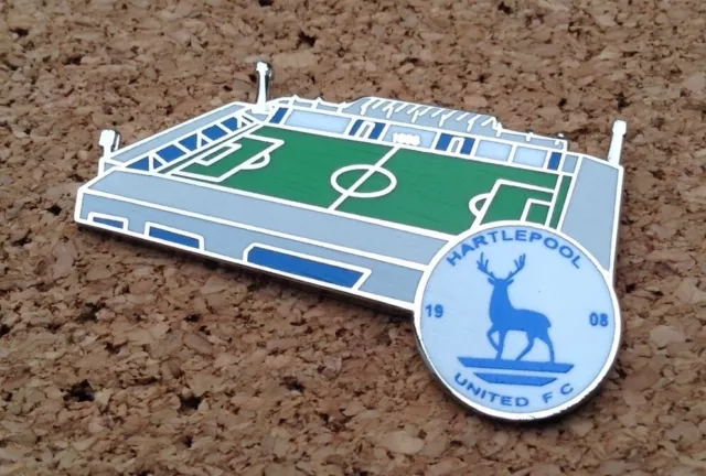 Hartlepool United FC - Victoria Park Stadium Pin/Badge
