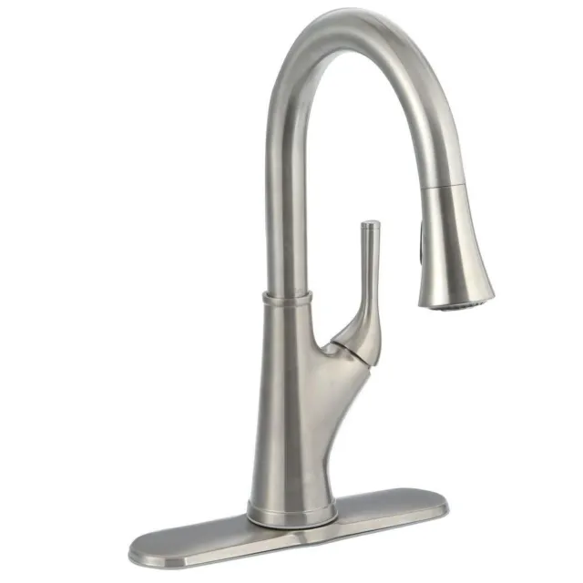 Pfister F-529-7CRS Price Cantara Single-Handle Pull-Down Sprayer Kitchen Faucet